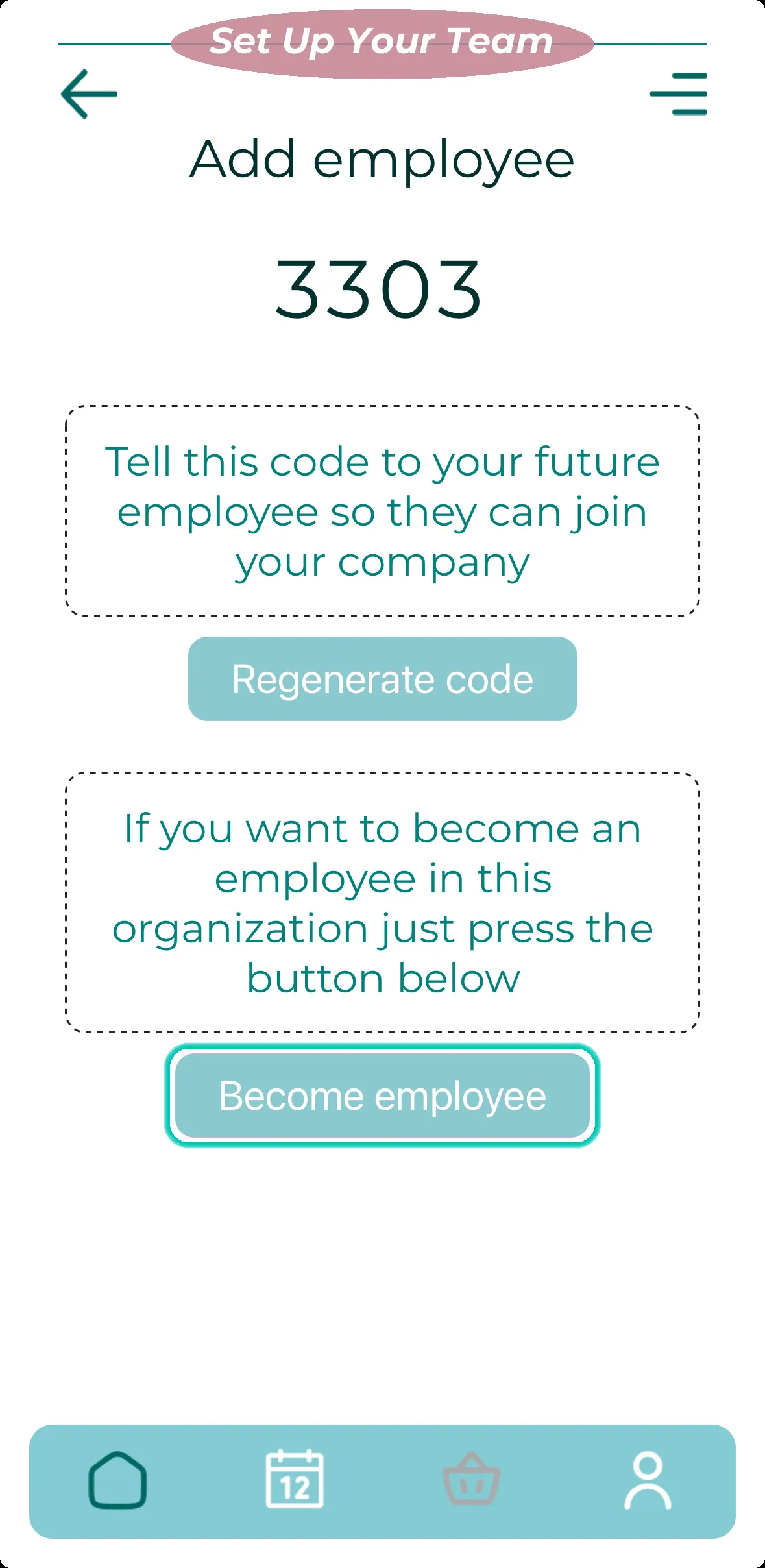 Set Up Your Team