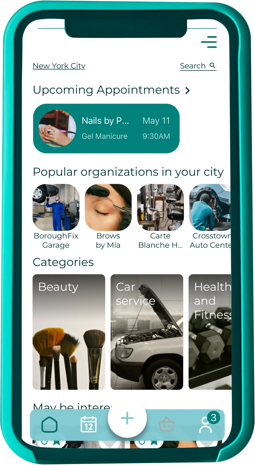AMFY App on Phone